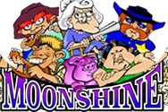 New game review of Moonshine 5 reel 25 payline Video Slot